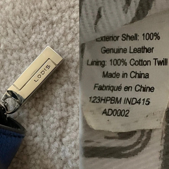 Lodis Iridescence wristlet with zipper - Picture 2 of 15